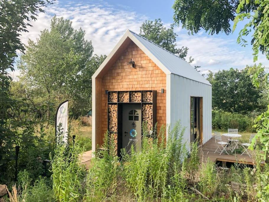 Tiny Haus Auf Idyllischem Grundstueck Im Rittergut Villa Klipphausen Ngoại thất bức ảnh